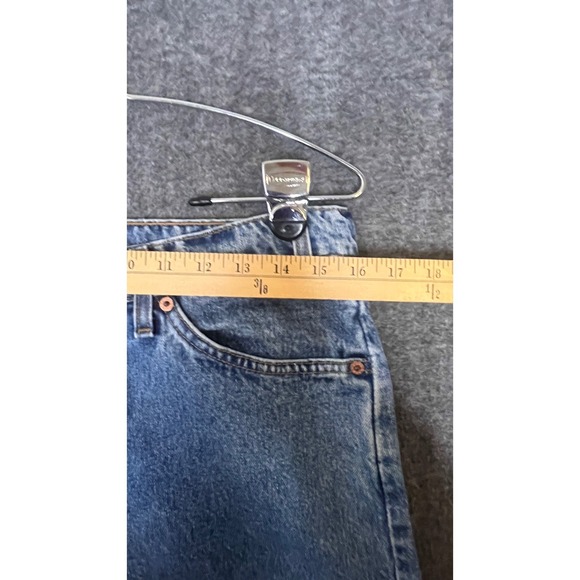 Vintage Levis 565 Orange Tab Mens 32x29 USA Loose Wide Leg Jeans Tag 32x30 - Picture 4 of 15